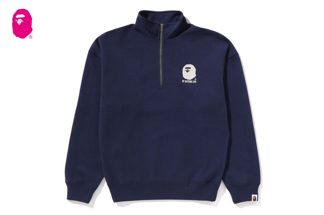 BY BATHING APE HALF ZIP SWEATSHIRT | bape.com