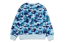 ABC CAMO RHINESTONE BAPE STA CREWNECK SWEATSHIRT