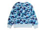 ABC CAMO RHINESTONE BAPE STA CREWNECK SWEATSHIRT