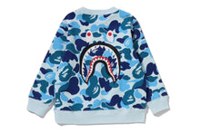 ABC CAMO SHARK CREWNECK SWEATSHIRT