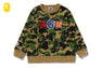 ABC CAMO SHARK CREWNECK SWEATSHIRT