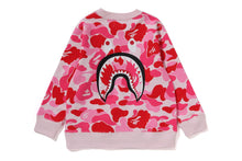 ABC CAMO SHARK CREWNECK SWEATSHIRT