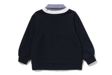 1ST CAMO APE HEAD SHIRT LAYERED CARDIGAN