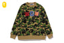 ABC CAMO SHARK CREWNECK SWEATSHIRT