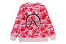 ABC CAMO SHARK CREWNECK SWEATSHIRT