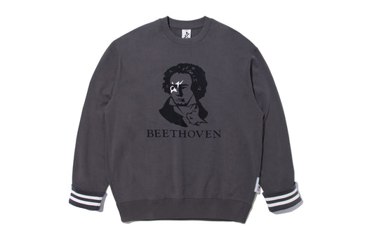【 BAPE BY KAZUKI KURAISHI 】BEETHOVEN CREWNECK SWEATSHIRT