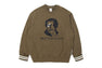 【 BAPE BY KAZUKI KURAISHI 】BEETHOVEN CREWNECK SWEATSHIRT
