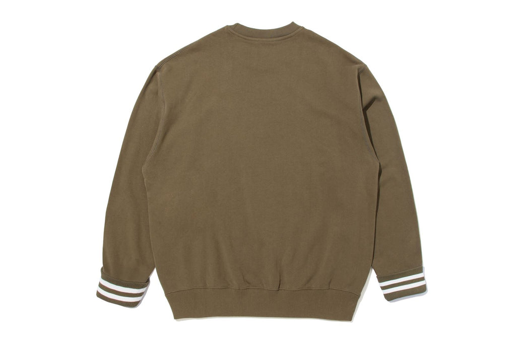 BAPE BY KAZUKI KURAISHI 】RELAXED FIT CREWNECK SWEATSHIRT | bape.com