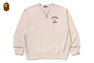 A RISING BAPE RELAXED FIT CREWNECK SWEATSHIRT