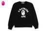 COLLEGE CREWNECK SWEATSHIRT