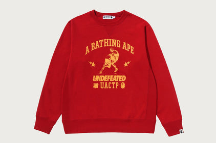 【BAPE X UNDFTD】 CREWNECK SWEATSHIRT