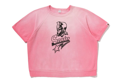 【 BAPE X SAINT MXXXXXX 】SAINT STA S/S CREWNECK SWEATSHIRT