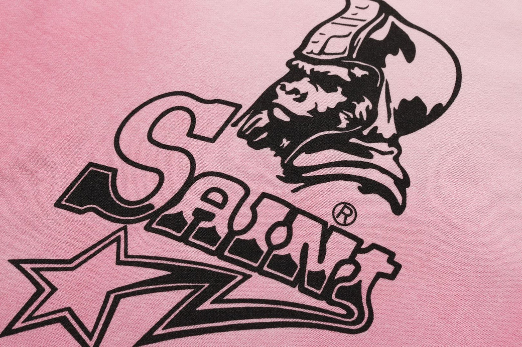 BAPE X SAINT MXXXXXX 】SAINT STA S/S CREWNECK SWEATSHIRT | bape.com