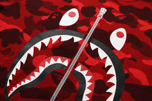 COLOR CAMO SHARK CREWNECK SWEATSHIRT