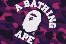 COLOR CAMO COLLEGE CREWNECK SWEATSHIRT