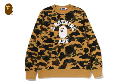 1ST CAMO COLLEGE CREWNECK SWEATSHIRT
