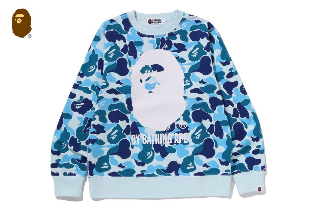 ABC CAMO BY BATHING APE CREWNECK SWEATSHIRT | bape.com