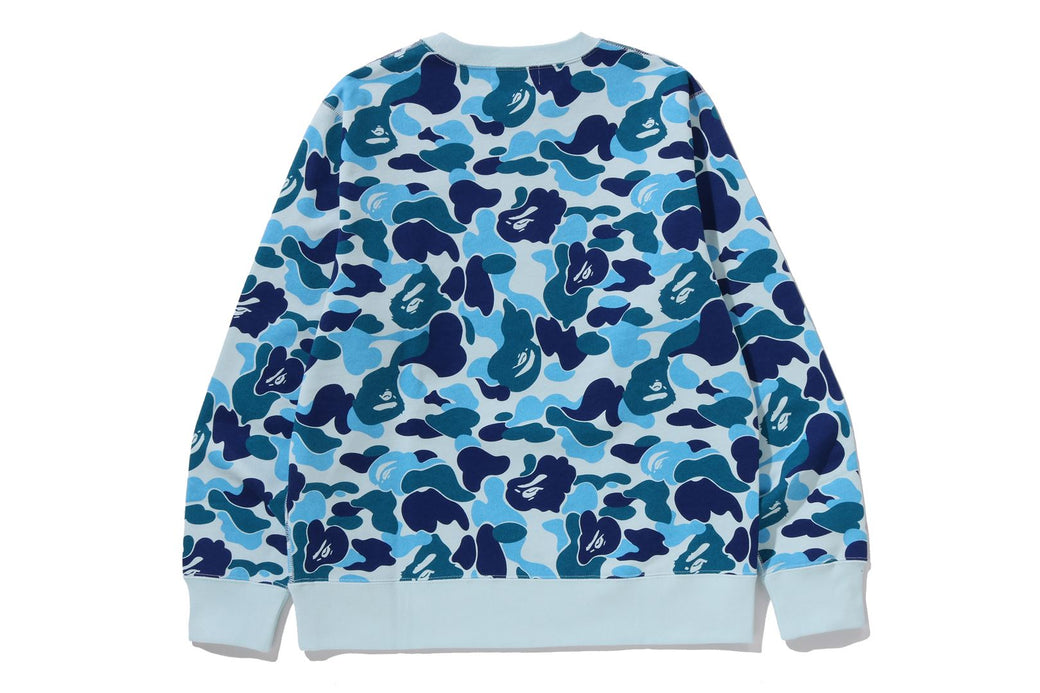 ABC CAMO BY BATHING APE CREWNECK SWEATSHIRT | bape.com