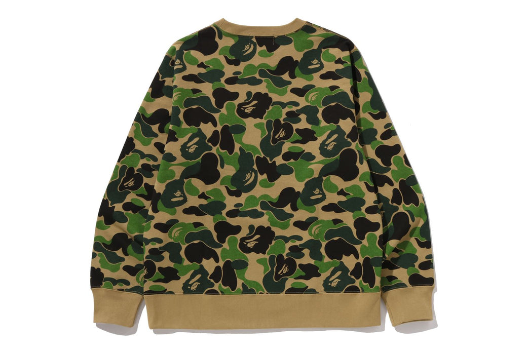 ABC CAMO BY BATHING APE CREWNECK SWEATSHIRT | bape.com