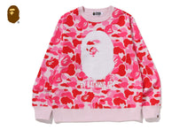 ABC CAMO BY BATHING APE CREWNECK SWEATSHIRT
