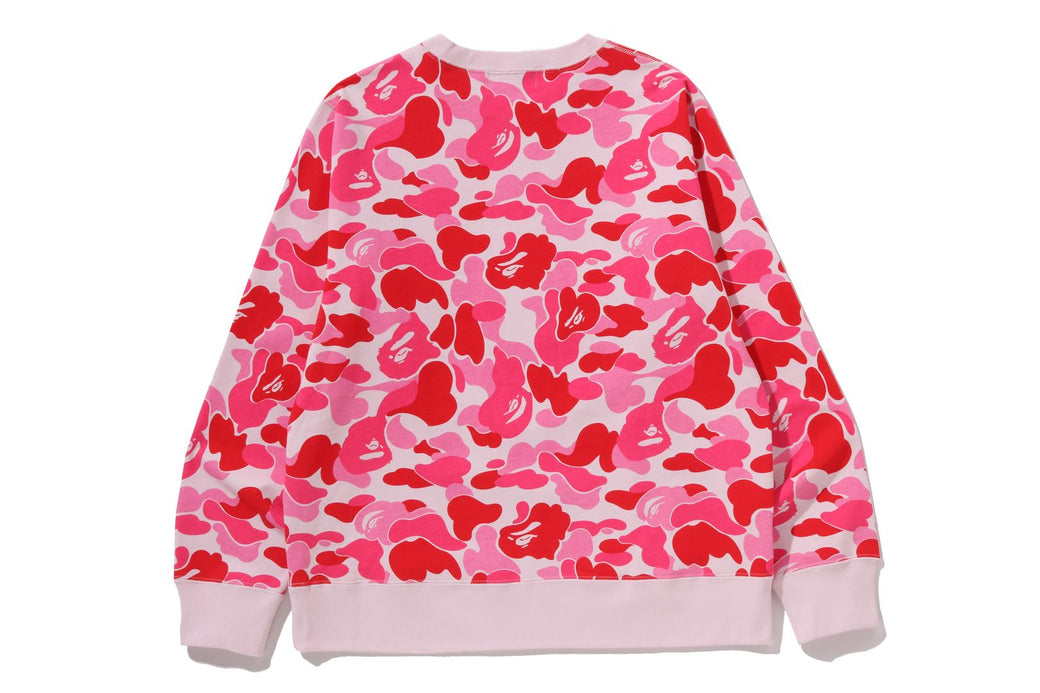 ABC CAMO BY BATHING APE CREWNECK SWEATSHIRT | bape.com