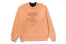 BAPE LOGO REVERSIBLE LOOSE FIT CREWNECK SWEATSHIR