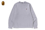 ONE POINT REGULAR FIT CREWNECK SWEATSHIRT