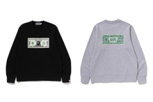 BANKNOTE RELAXED FIT CREWNECK SWEATSHIRT