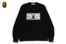 BANKNOTE RELAXED FIT CREWNECK SWEATSHIRT