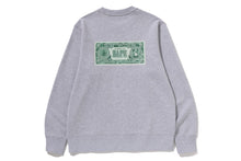 BANKNOTE RELAXED FIT CREWNECK SWEATSHIRT