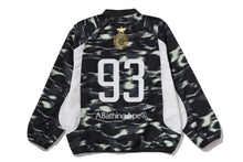 SCREEN CAMO FOOTBALL LOGO RELAXED FIT CREWNECK SWEATSHIRT