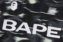 SCREEN CAMO FOOTBALL LOGO RELAXED FIT CREWNECK SWEATSHIRT