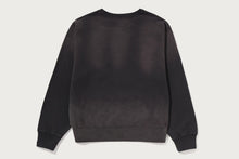 VINTAGE WASHED COLLEGE CREWNECK SWEATSHIRT
