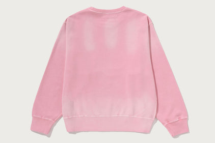VINTAGE WASHED COLLEGE CREWNECK SWEATSHIRT