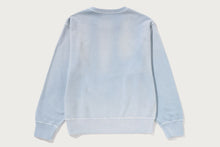 VINTAGE WASHED COLLEGE CREWNECK SWEATSHIRT