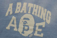 BAPE WASHED EFFECT CREWNECK SWEATSHIRT