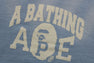 BAPE WASHED EFFECT CREWNECK SWEATSHIRT