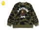 1ST CAMO COLLEGE CREWNECK SWEATSHIRT