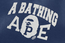 BAPE WASHED EFFECT CREWNECK SWEATSHIRT