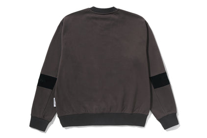 【 BAPE BY KAZUKI KURAISHI 】COLLEGE LOGO PANEL SWEATSHIRT