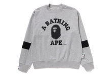 【 BAPE BY KAZUKI KURAISHI 】COLLEGE LOGO PANEL SWEATSHIRT