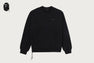 BAPE BLACK PAISLEY EMB CREWNECK SWEATSHIRT