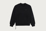 BAPE BLACK PAISLEY EMB CREWNECK SWEATSHIRT