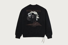BAPE BLACK PAISLEY EMB CREWNECK SWEATSHIRT