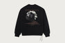 BAPE BLACK PAISLEY EMB CREWNECK SWEATSHIRT