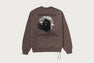 BAPE BLACK PAISLEY EMB CREWNECK SWEATSHIRT