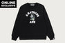 BAPE ONLINE COLLEGE CITY CAMO SWEAT BAPEC