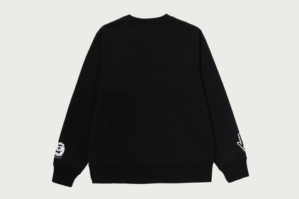 BAPE ONLINE PATCH PRINT SWEATSHIRT BAPEC