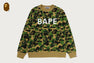 ABC CAMO BAPE CREWNECK SWEATSHIRT