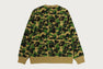ABC CAMO BAPE CREWNECK SWEATSHIRT